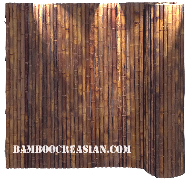 Carbonized Bamboo Fences Bamboo Fences Privacy & Garden